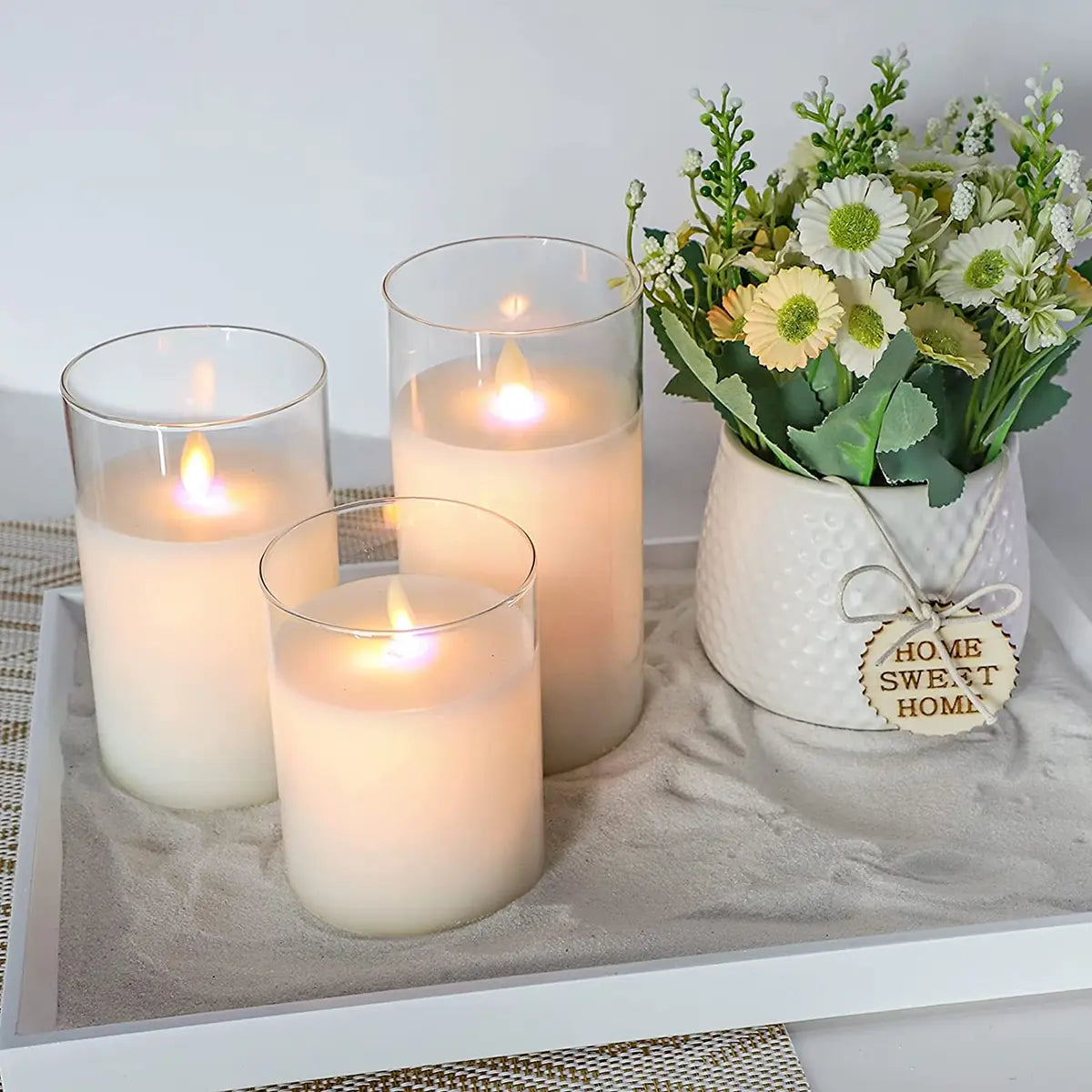 Kohzi Flameless Candles (Set Of 3)