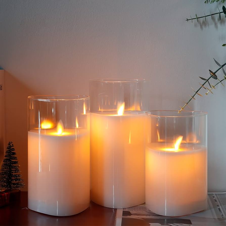 Kohzi Flameless Candles (Set Of 3)