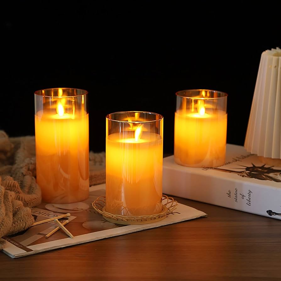 Kohzi Flameless Candles (Set Of 3)